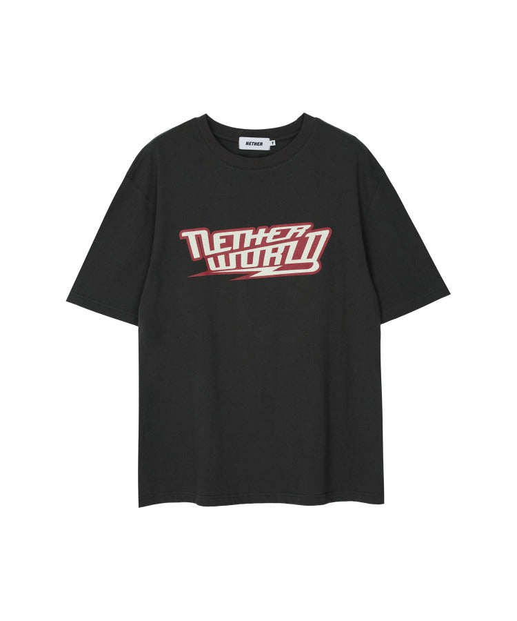 netherworld-ss-25-netherworld-lightning-logo-tshirt-dark-gray