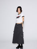 call-out-new-year-fw-25-washed-cargo-skirt-gray-gray-s