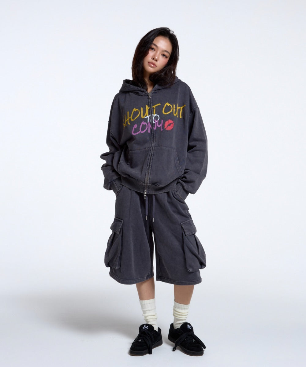 call-out-new-year-ss-26-shout-out-cony-cargo-sweat-shorts-charcoal-charcoal-s
