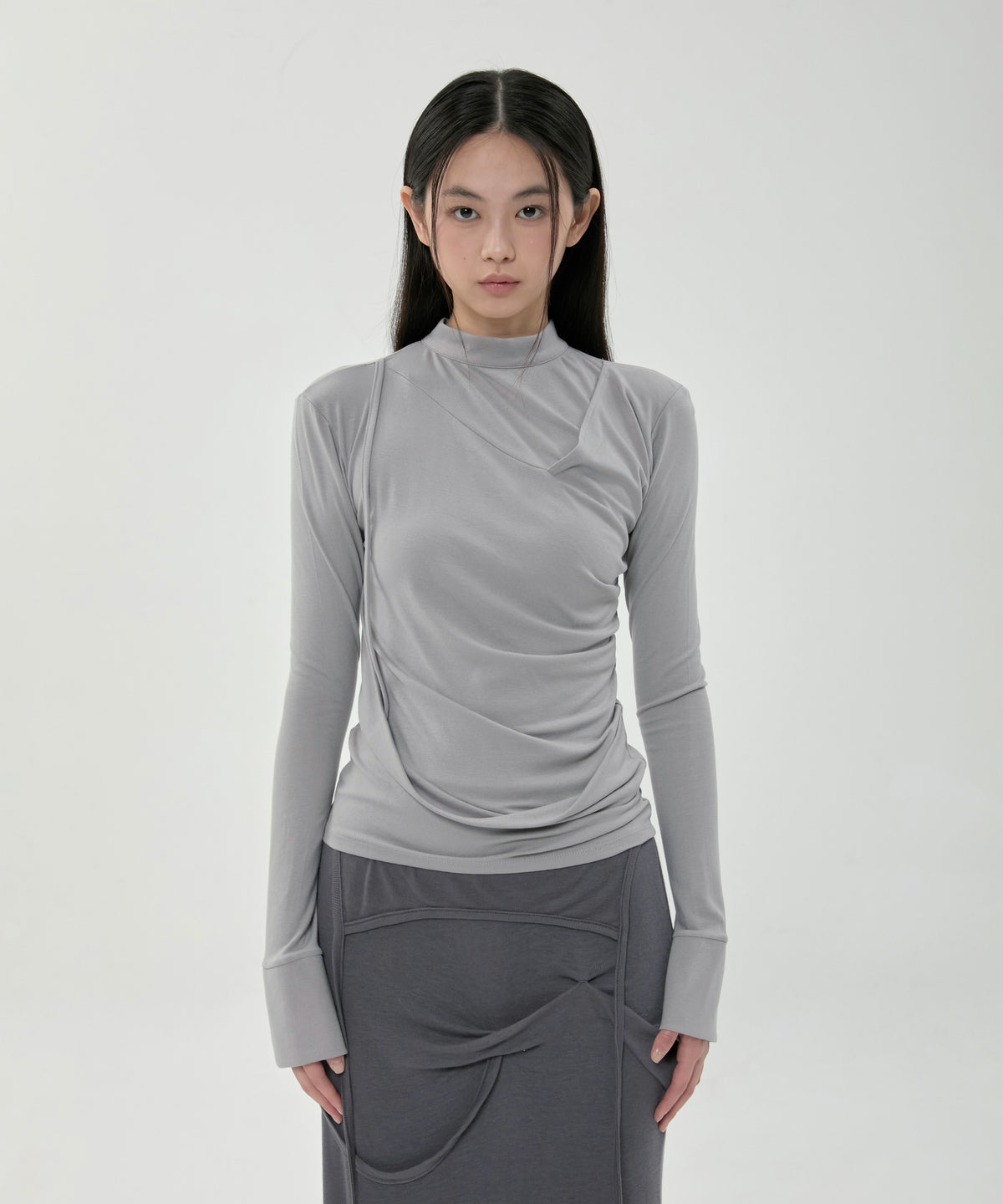 flareup-fw-26-draped-mock-neck-long-sleeve-fl-182-gray-grey-s