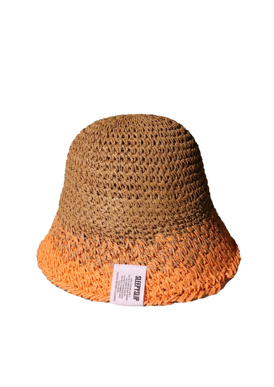 sleepy-slip-fw-26-morea-brownorange-bucket-hat-brown-orange-s