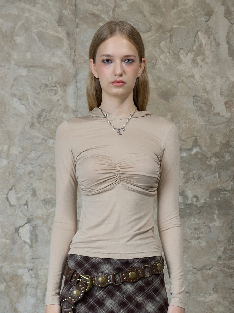 lartigent-fw-24-l13-shirring-hood-tshirtbeige