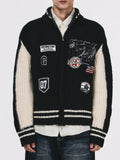 the-greatest-fw-25-wappen-cardigan-black-s