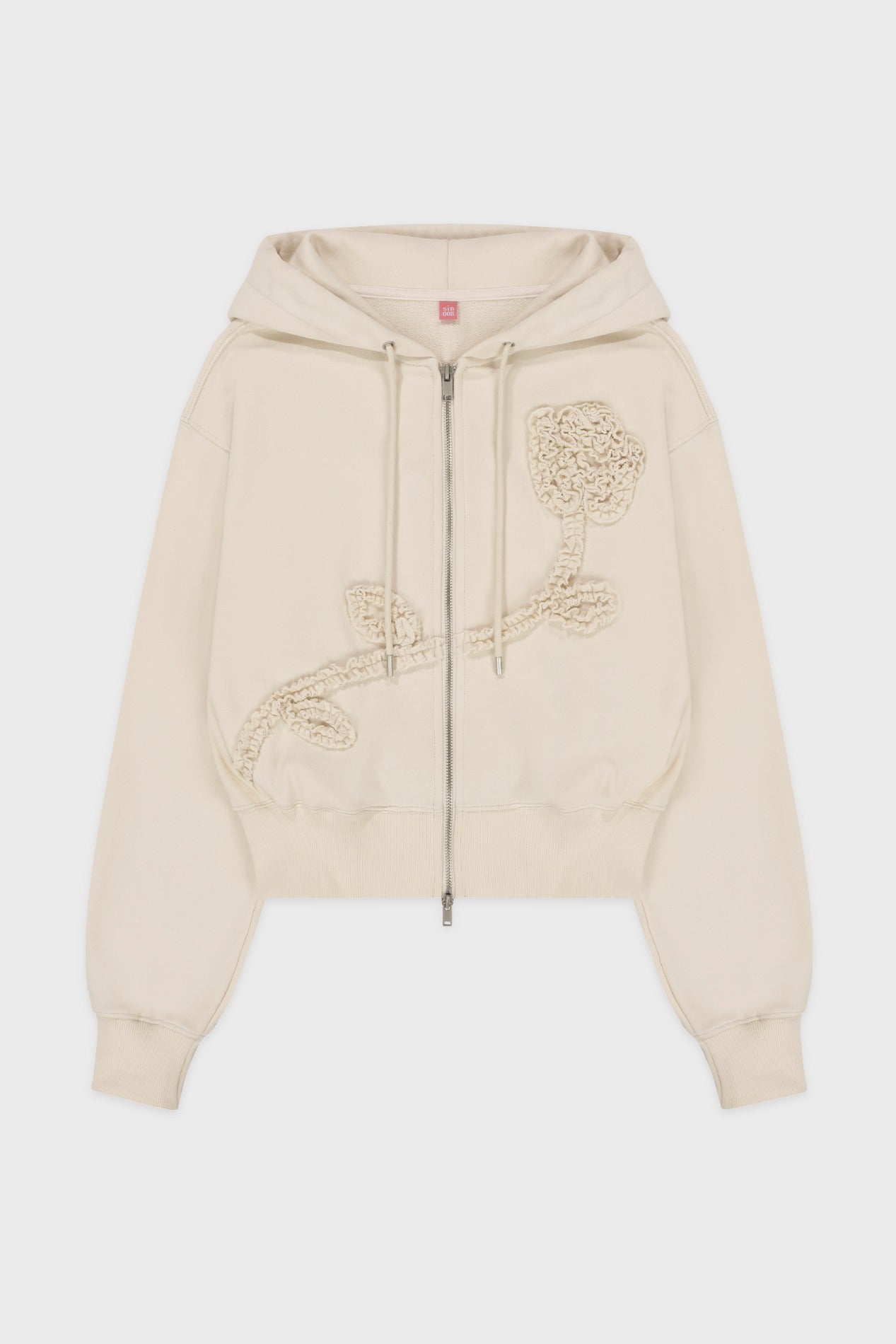sinoon-fw-25-rose-frill-hoodie-zipup-ivory-ivory-s