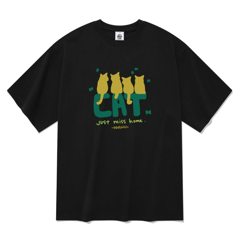 radineo-ss-25-cat-short-sleeve-t-shirt-black-black-s