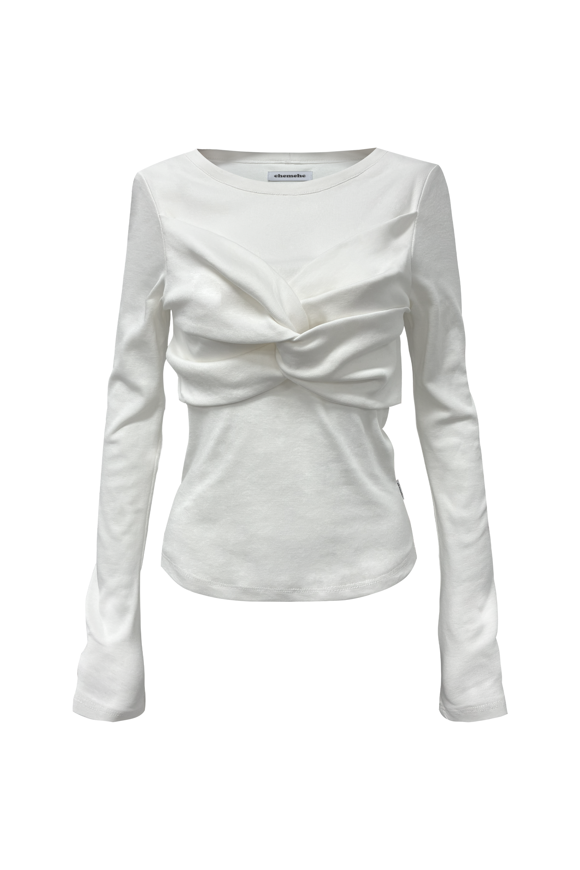 chemehc-fw-25-knot-long-sleeve-tee-ivory-ivory-s