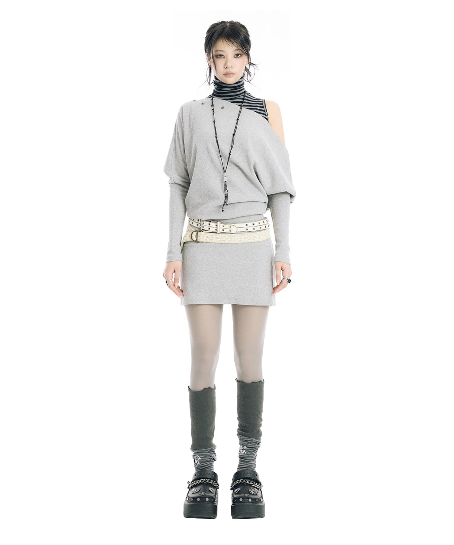 eessay-ss-26-off-shoulder-button-mini-dress-gray-gray-s