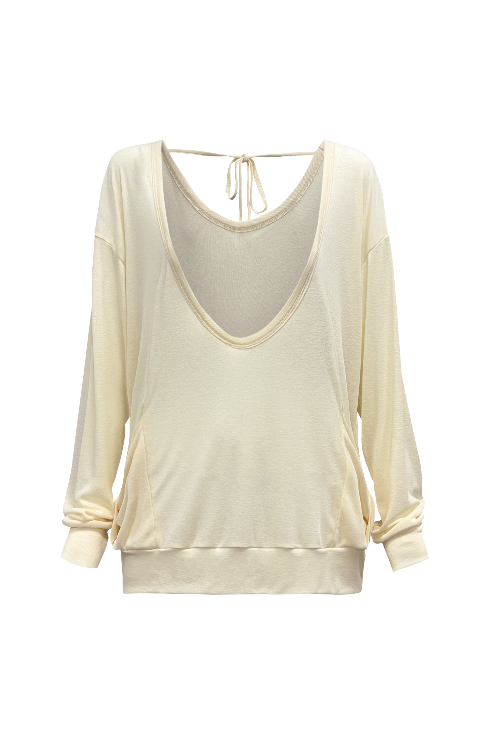 chemehc-ss-26-loose-deep-neck-long-sleeve-cream-cream-s