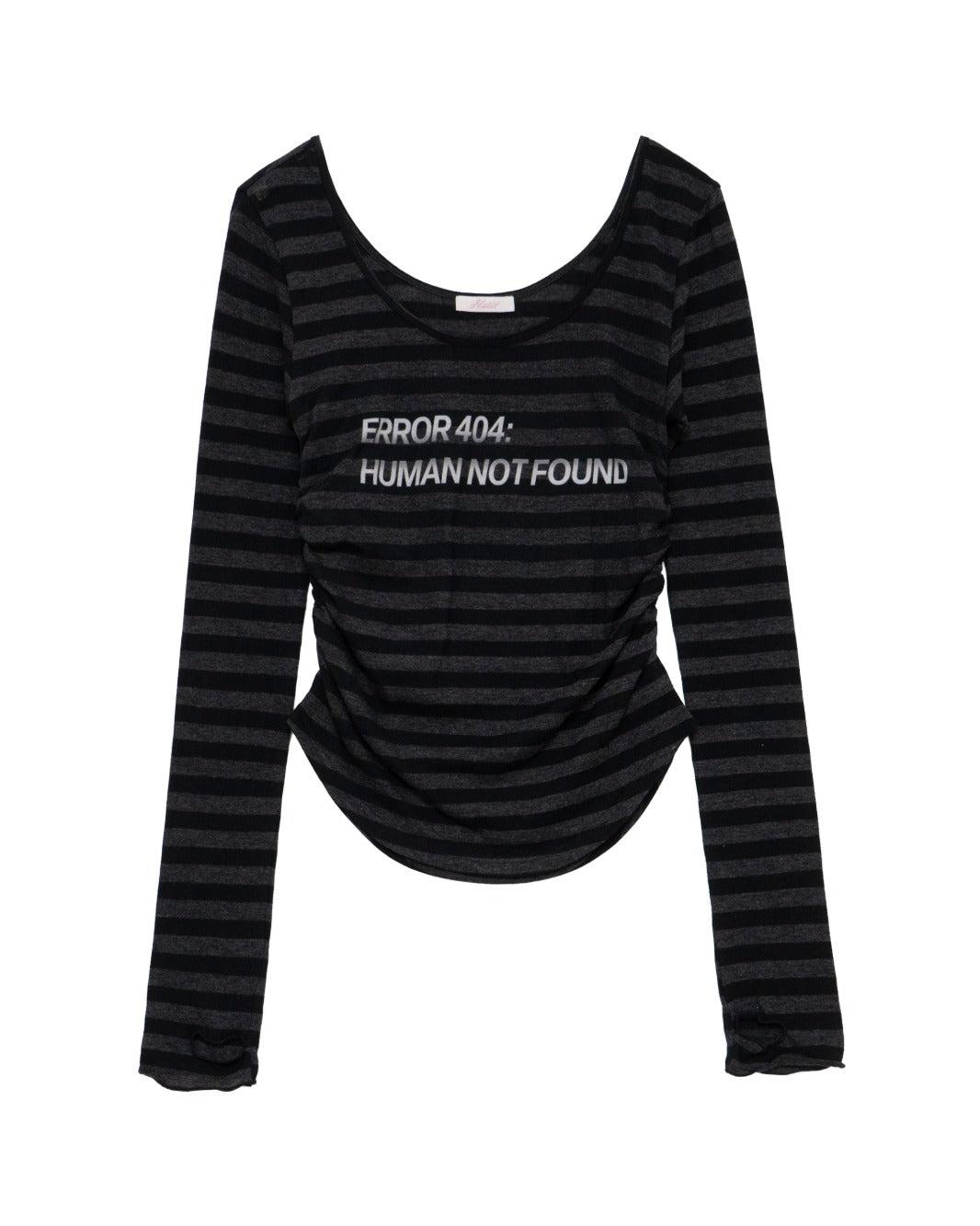 hetit-fw-25-error-404-shirring-warmer-top-black-stripe-black-stripe-s