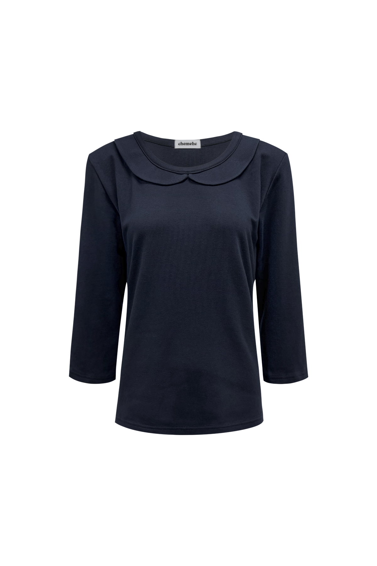 chemehc-fw-26-round-collar-capri-top-navy-navy-s