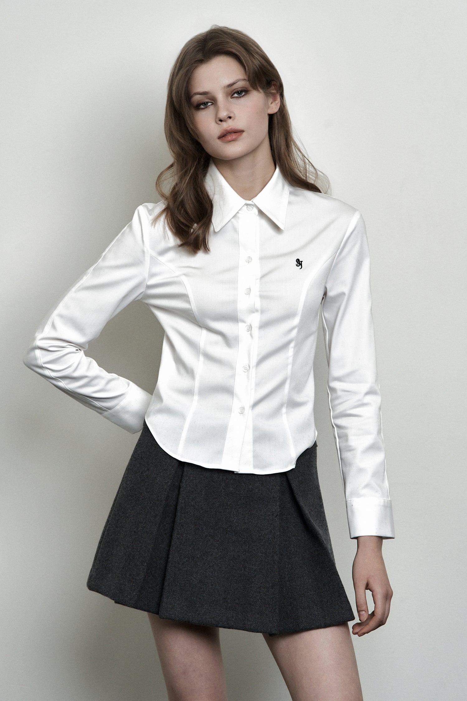 synerjyn-fw-24-plain-snj-basic-shirt-white