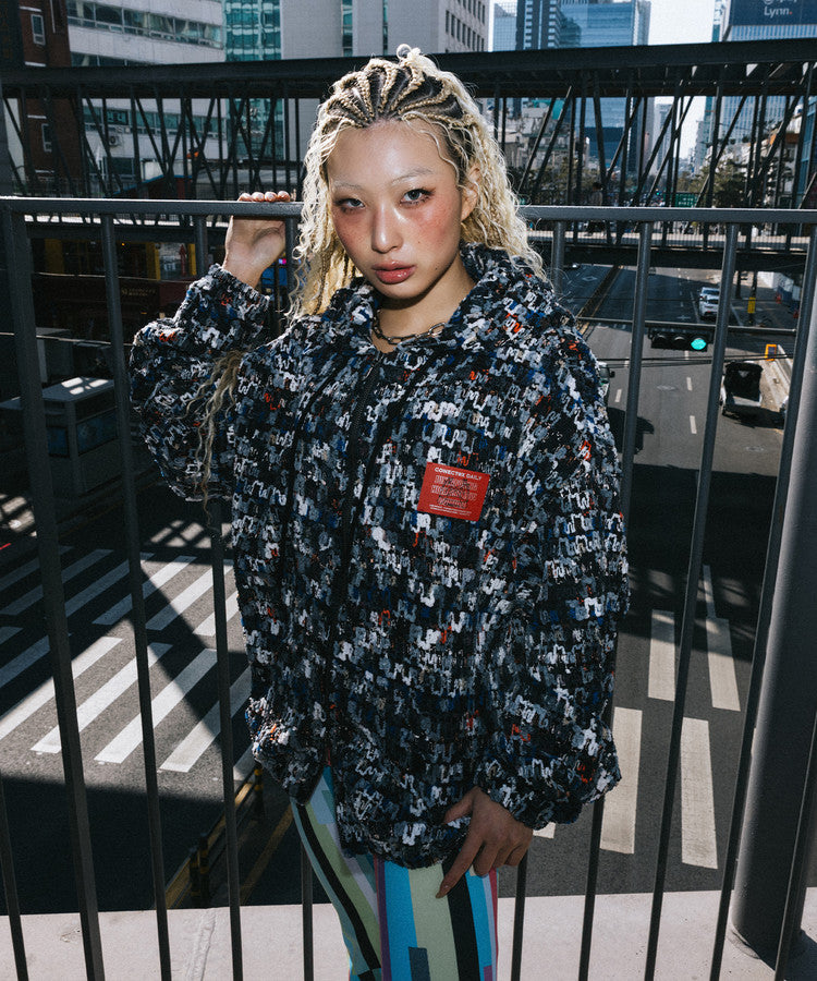 conectx-ss-26-knit-signal-texture-zip-hoodie-blue-mix-conect-x-blue-s