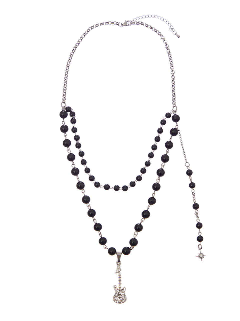 luv-is-true-ss-26-sy-guitar-layered-necklace-black-black-s