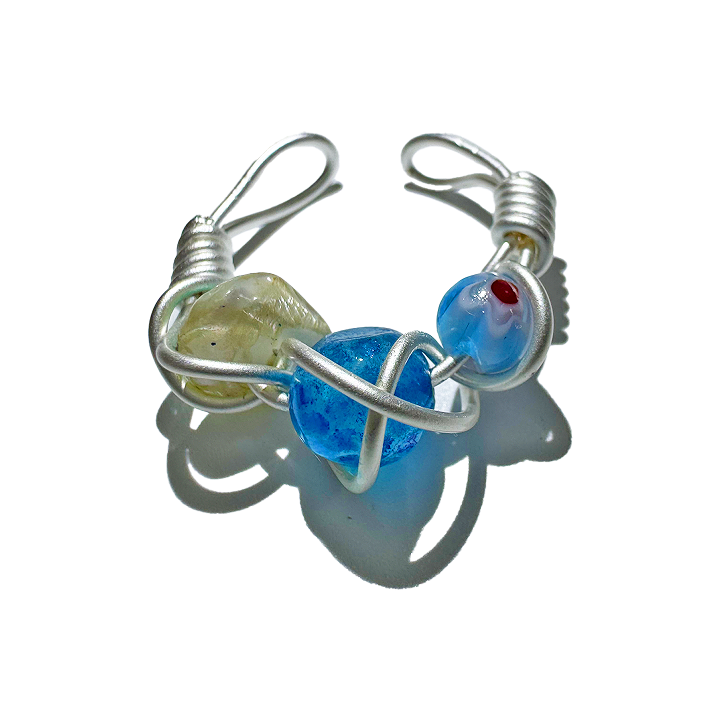 3amgang-fw-25-blue-ocean-twist-ring-silver-s