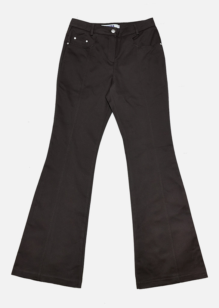 saysra-ss-25-cotton-bootscut-pants,-dark-brown