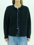 the-greatest-fw-26-tape-cardigan-bk-black-s
