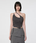 flareup-ss-25-handmade-twisted-layered-top-(fl118_charcoal)