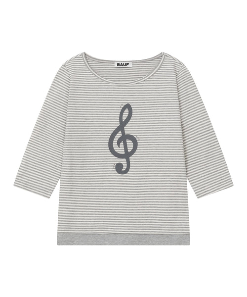 bauf-ss-26-melody-boat-neck-3-4-sleeve-t-shirt-stripe-gray-stripe-gray-s