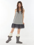expired-girl-fw-26-nd-ann-stripe-combi-dress-charcoal-stripe-charcoal-size