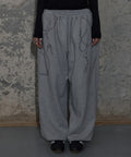 fancy-club-fw-25-keychain-eyelet-sweatpants-melange-f25zd972-melange-s