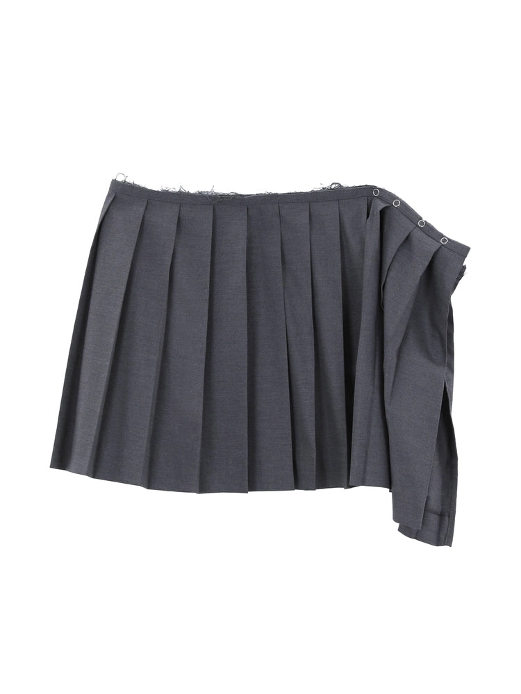 lo-axual-fw-26-raw-edge-twist-pleated-skirt-black-black-s