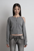 synerjyn-fw-25-shoulder-slit-knit-cardigan-gray-gray-s