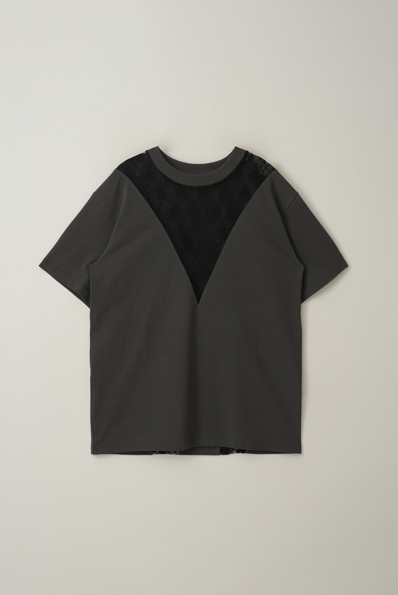 makeatoast-ss-25-lace-mix-boxy-tshirt-(dark-gray)