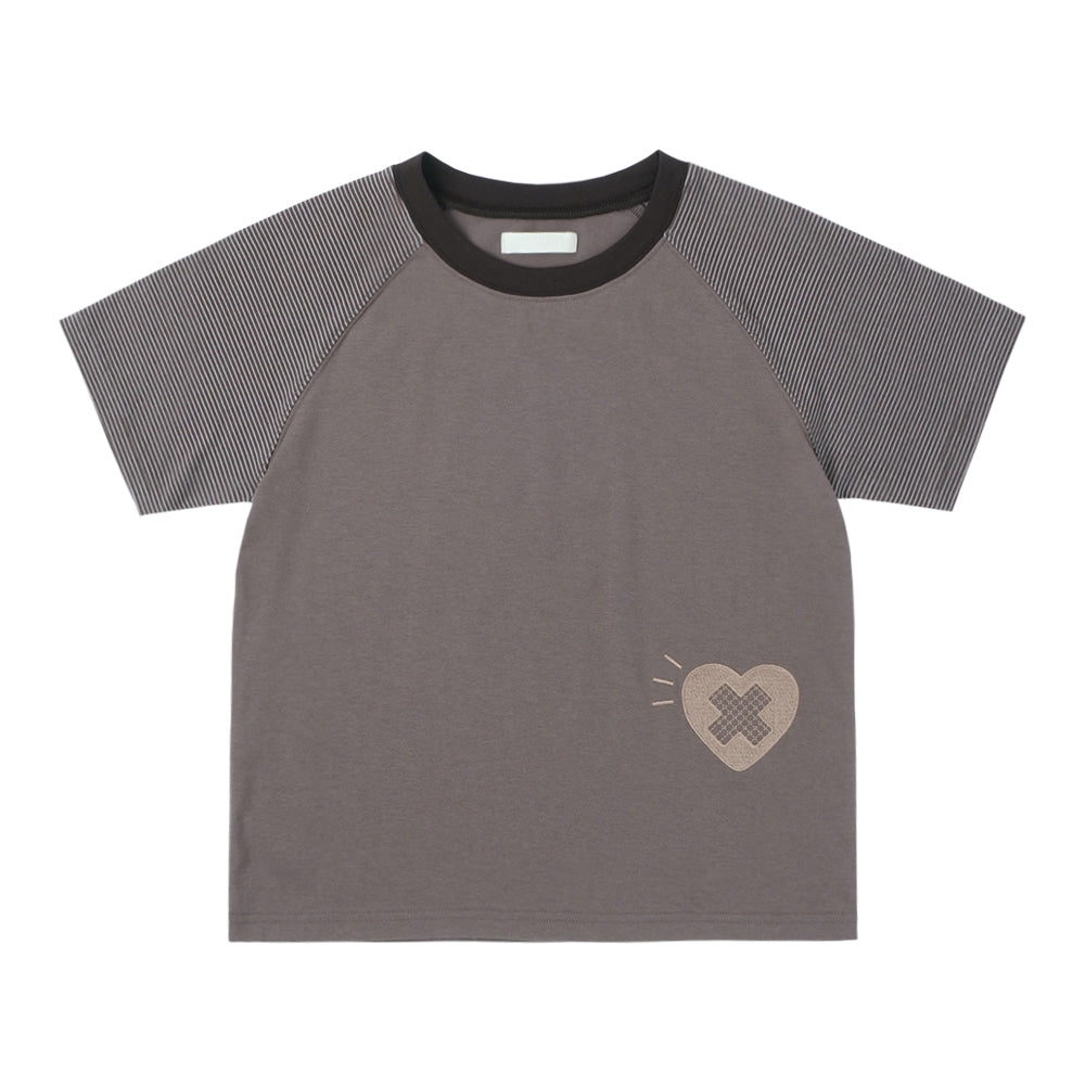 [SUNNECT] L.V. Raglan Tee - Mocha