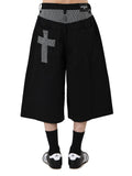 oy-ss-26-check-mix-wide-shorts-black-black-s