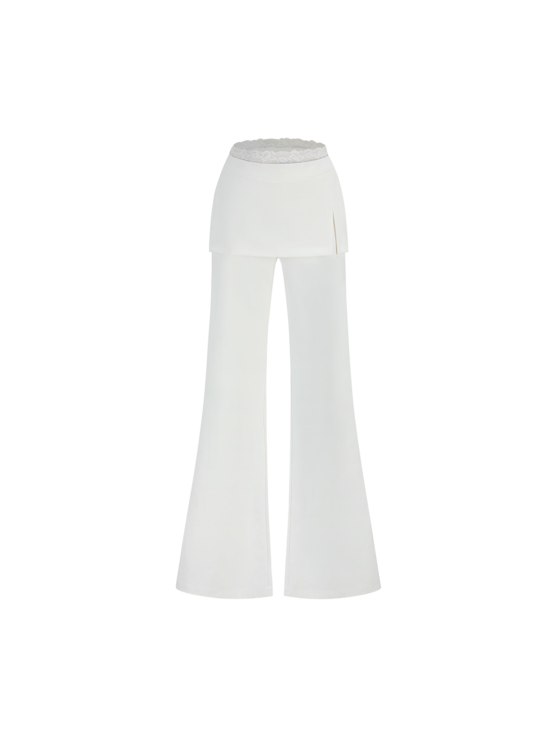 ownser-ss-25-lace-patch-strap-bootcut-pantswhite-white-s
