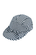 youche-pret-a-porter-ss-25-dr-gingham-check-duck-cap-navy-navy-s