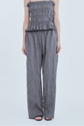 mausoleum-fw-26-marae-smocked-waist-pants-gray-s