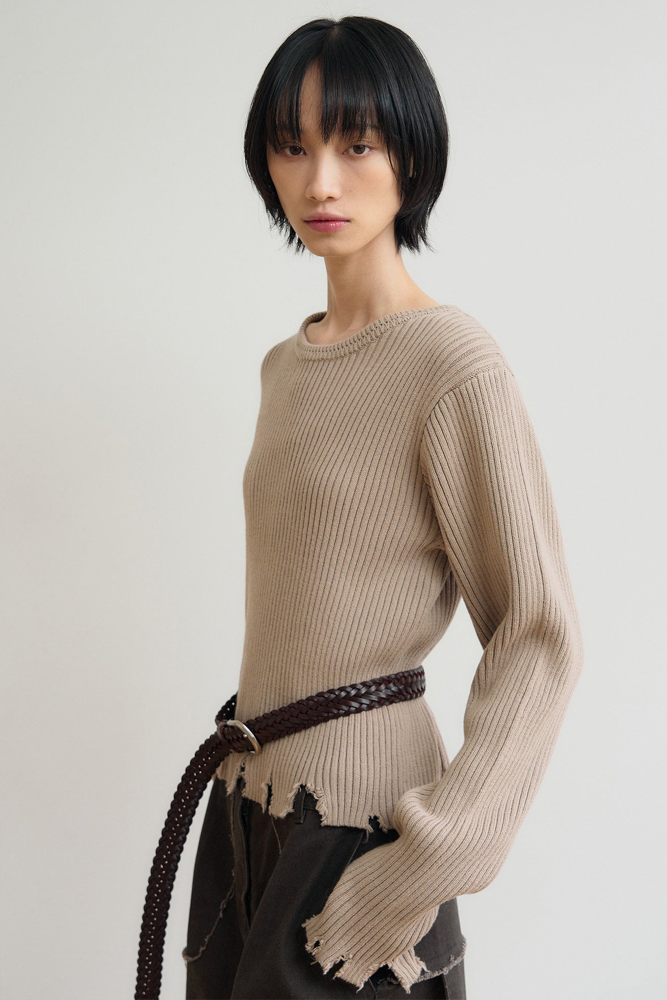 sis-a-fw-25-damage-ribbed-round-knit-beige-beige-s