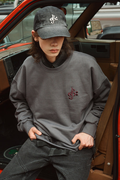 2113-studio-fw-24-logo-sweat-top-dark-grey