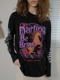 sparkling-piece-ss-26-daring-be-brave-long-sleeve-t-shirt-black-s