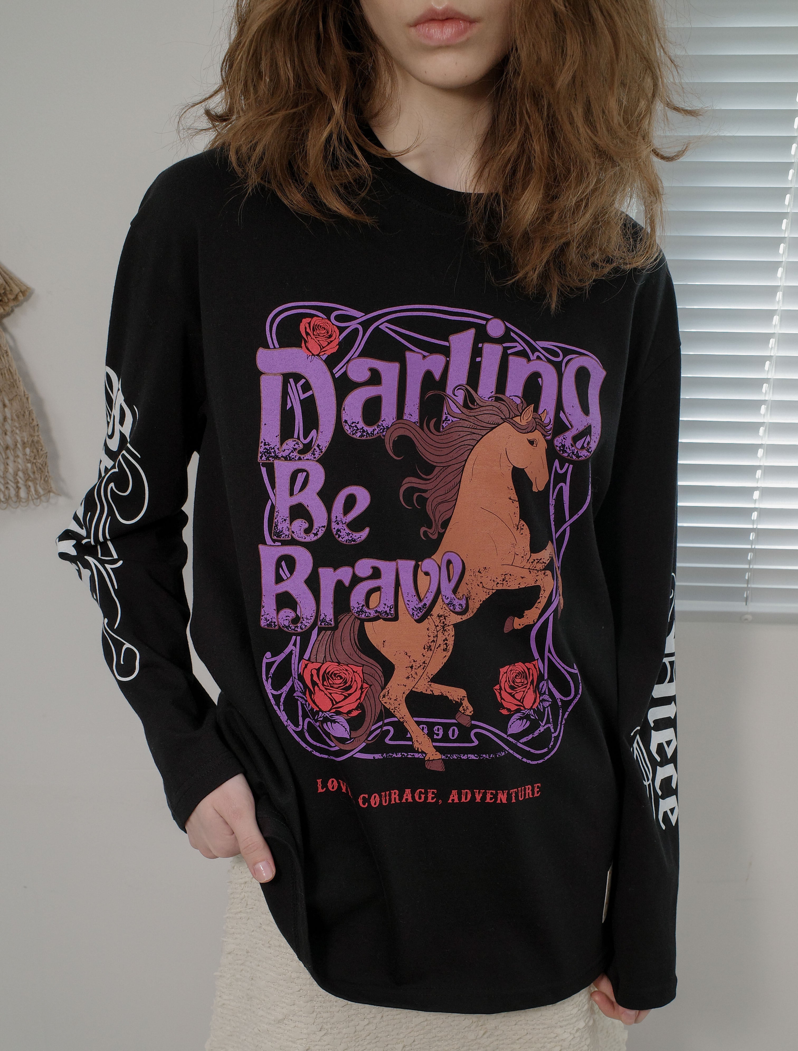 sparkling-piece-ss-26-daring-be-brave-long-sleeve-t-shirt-black-s