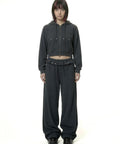 plasmasphere-ss-26-set-hash-carrot-studded-frill-waffle-sweat-set-2color-dark-grey-s