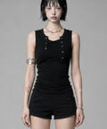 etre-au-sommet-ss-26-two-line-button-short-sleeveless-black-black-s