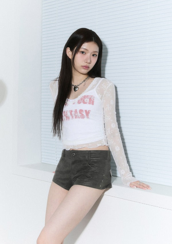 cherryquiri-ss-25-seethrough-v-neck-shirring-sleeve-white