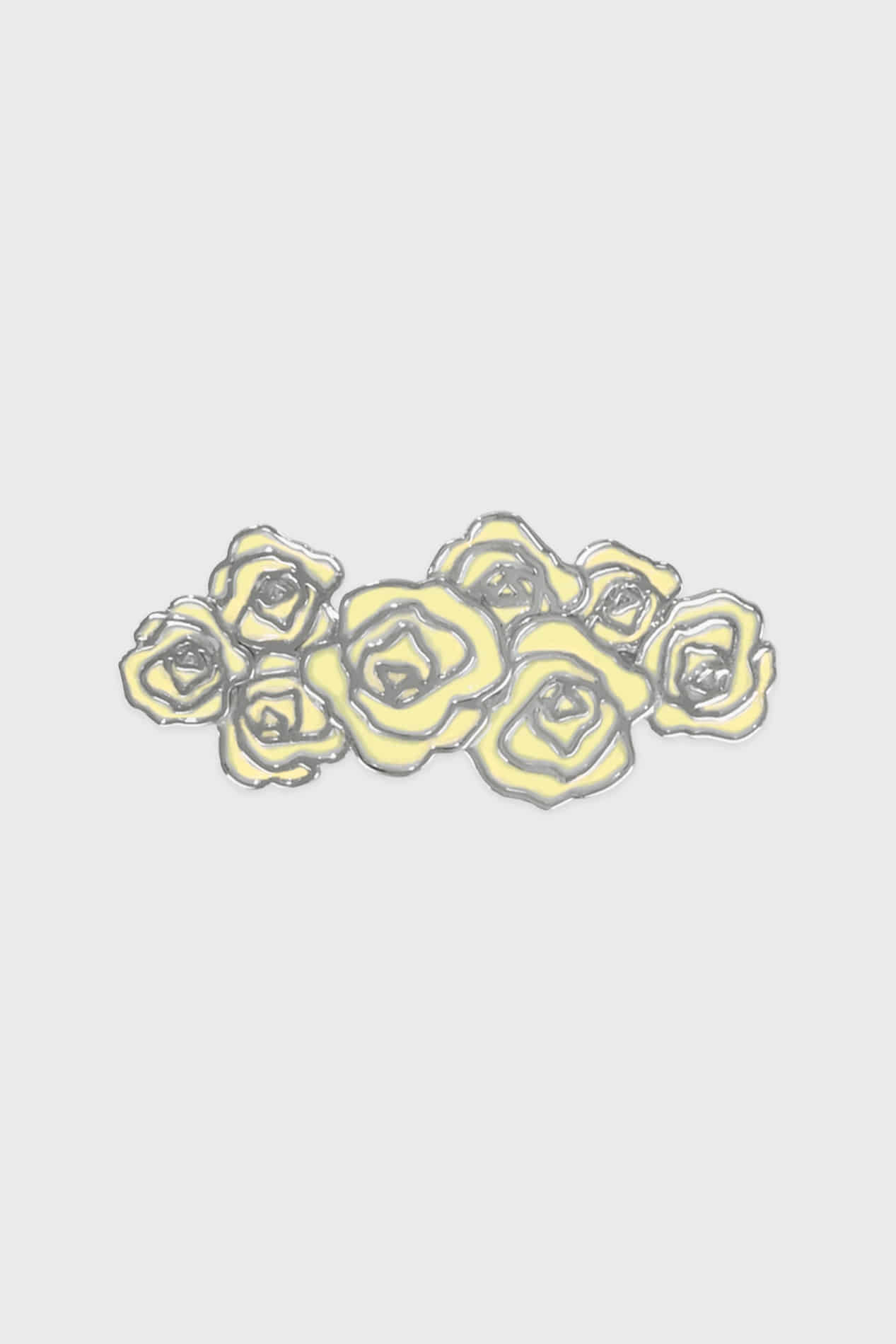 sinoon-fw-25-rose-hair-barrette-yellow-yellow-s