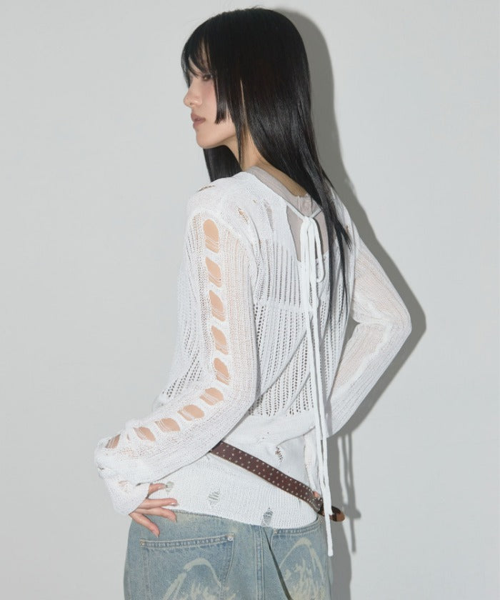 fancy-club-ss-25-2way-damage-knit-long-sleeve-(white)-f25qb089