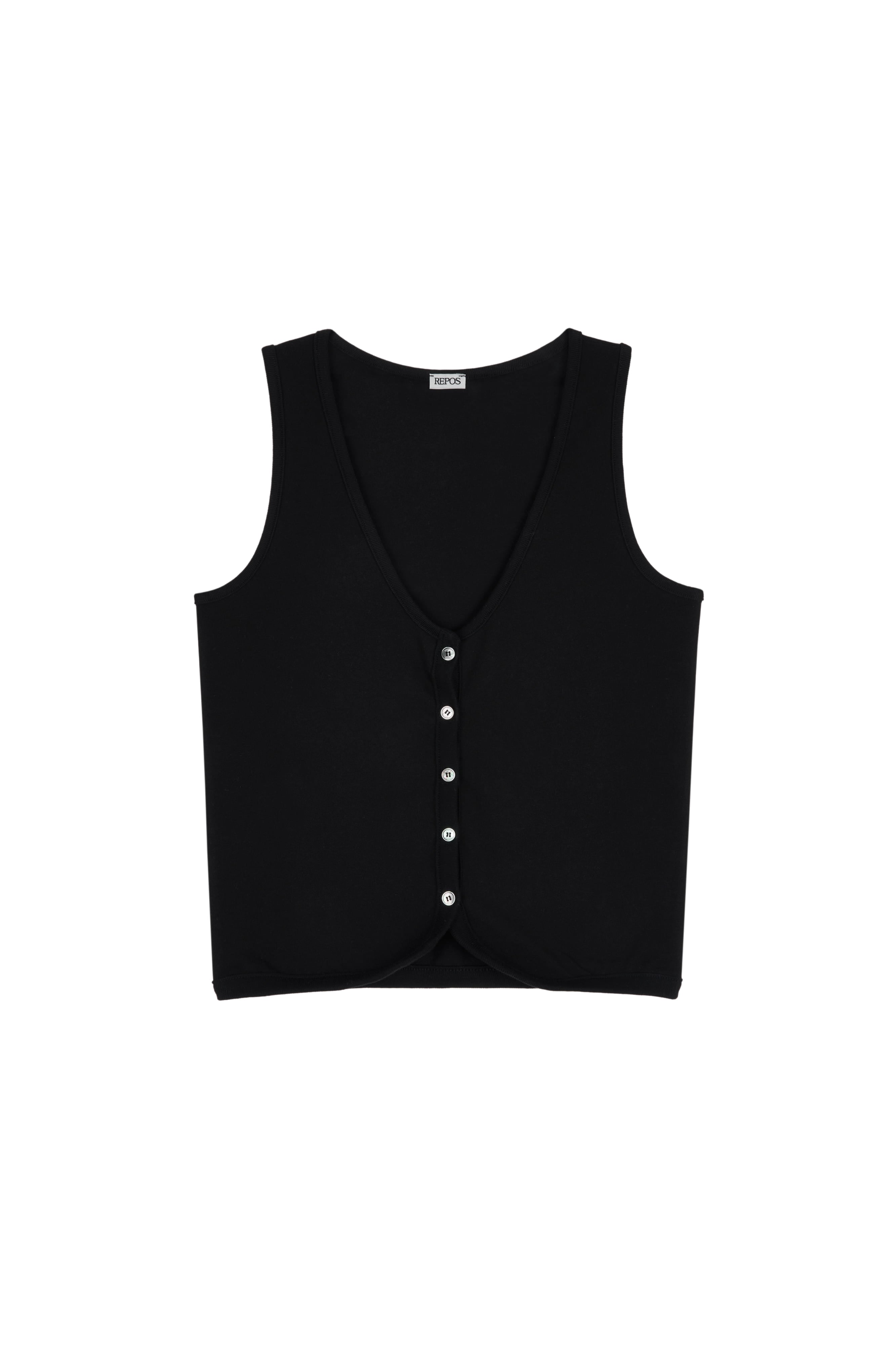repos-ss-26-jersey-vest-black-black-s