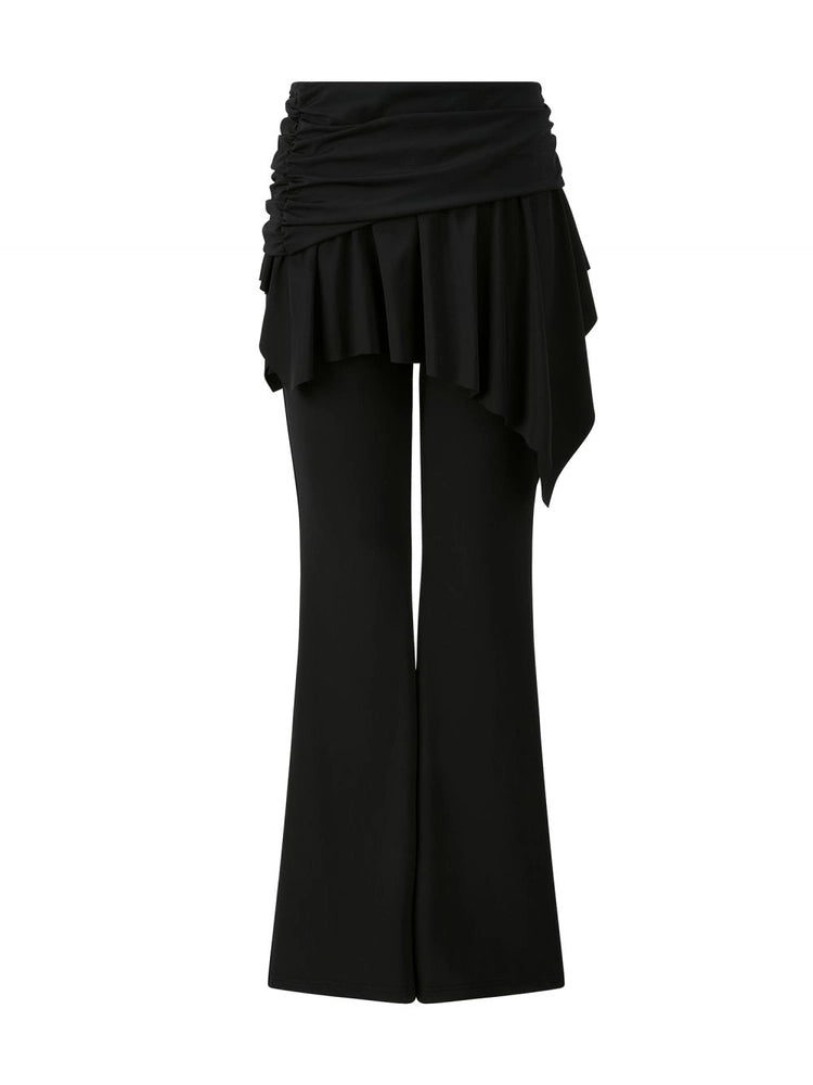 a-few-comments-ss-26-creora-boot-cut-jersey-skirt-pants-black-black-s