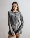 magoren-seoul-ss-26-fleece-cardigan-stripe-charcoal-charcoal-s