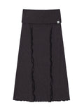 uglyshadow-fw-26-ribbed-long-skirt-charcoal-s