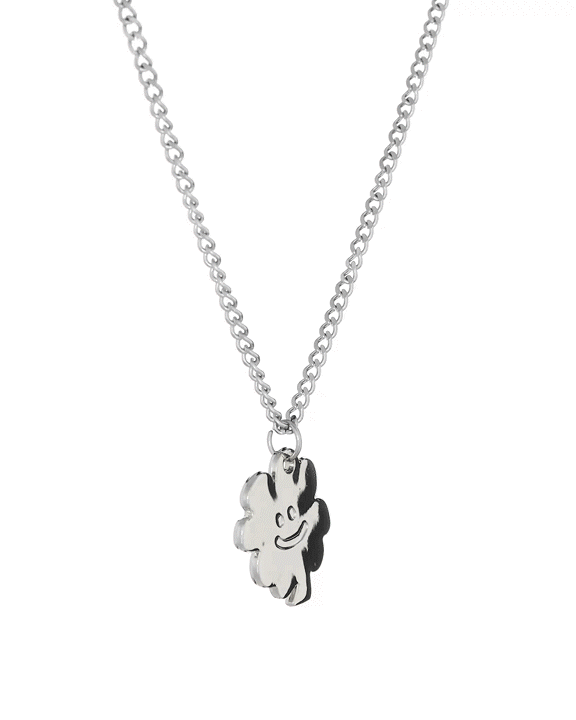 almostblue-ss-26-clover-smile-necklace-silver-s