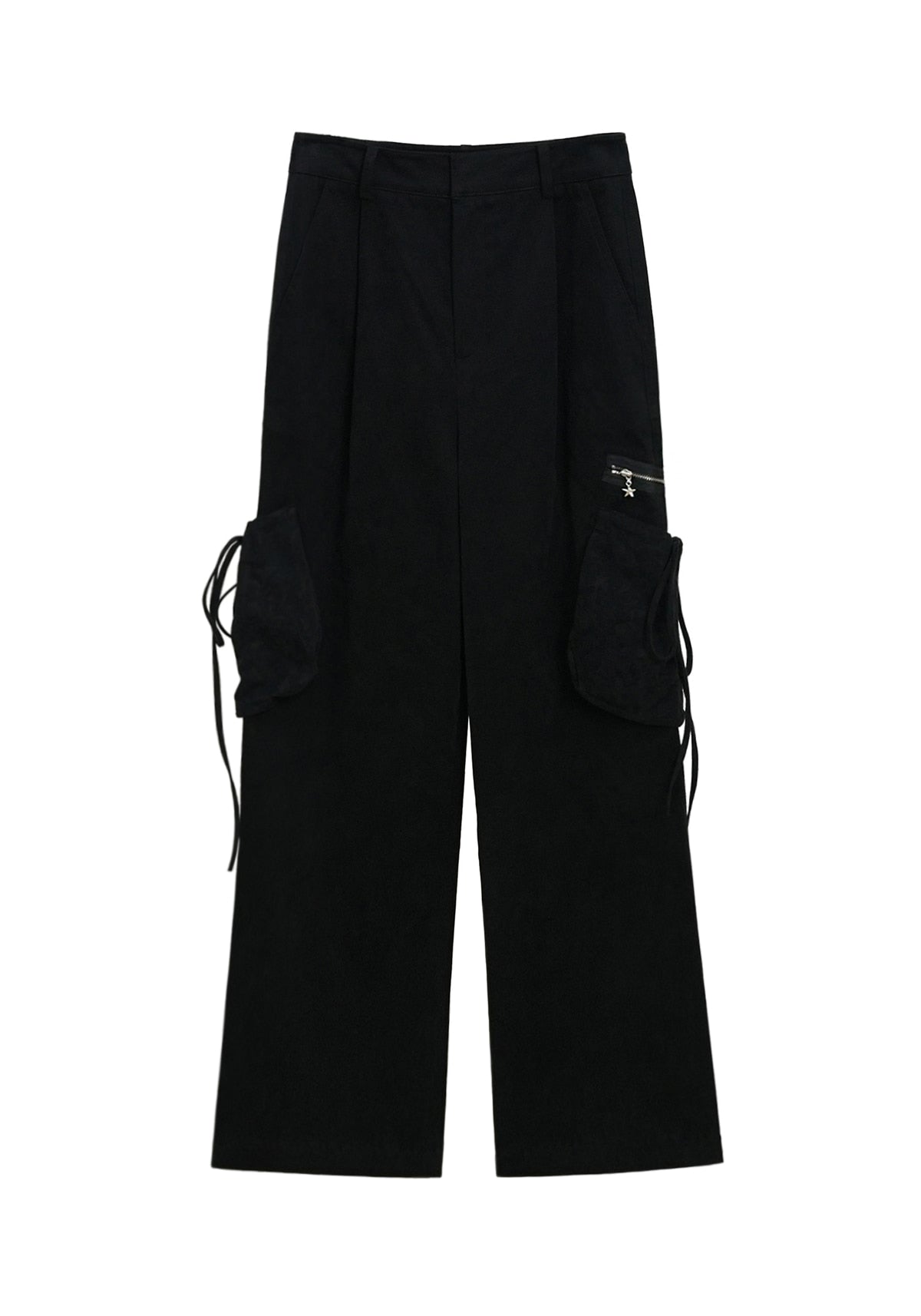 reheat-ss-25-camo-string-pocket-pants-gray-s