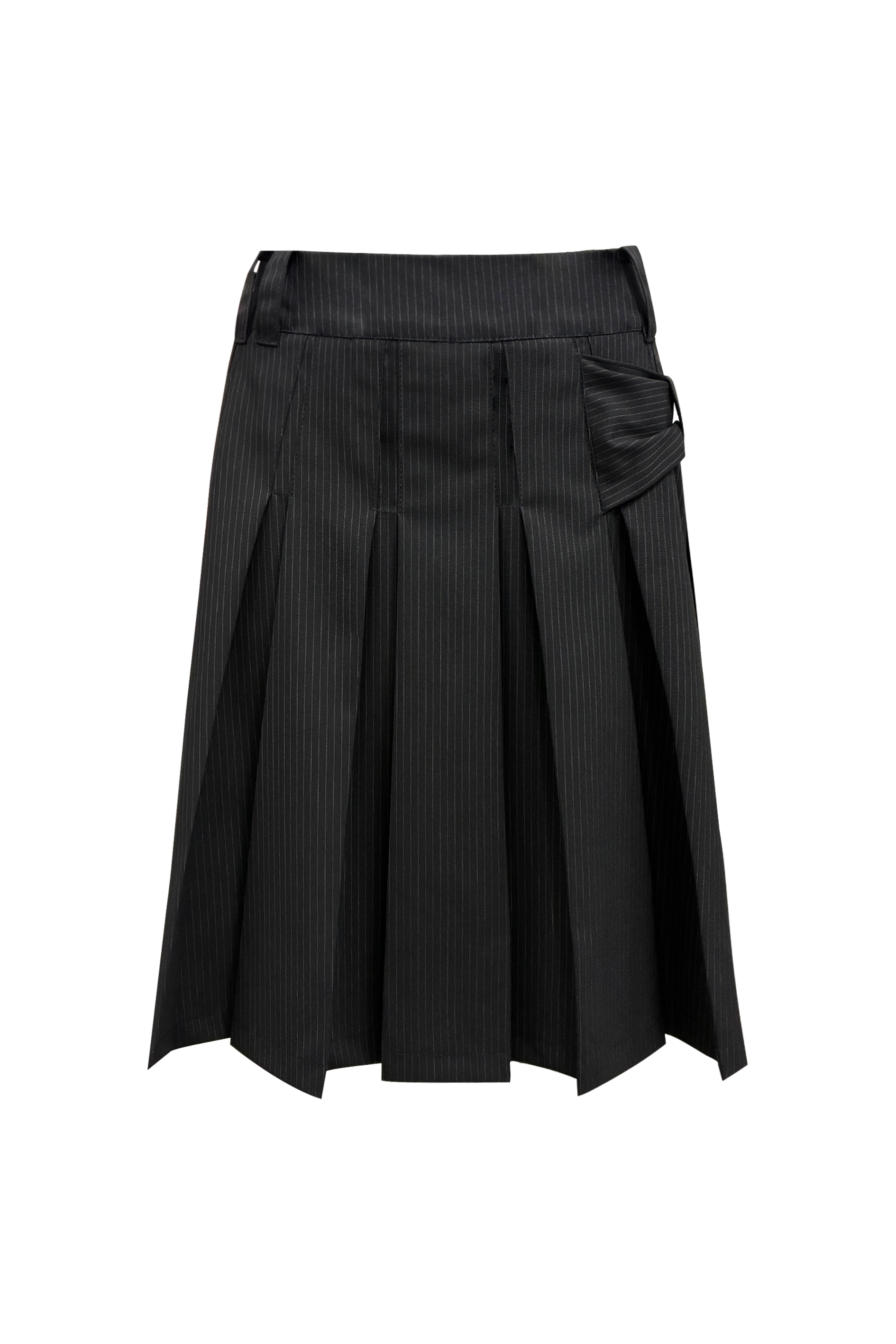 chemehc-fw-25-side-bow-panel-pleats-skirt-black-black-s