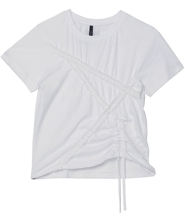 flareup-ss-25-diagonal-strap-tshirt-(fl121_white)