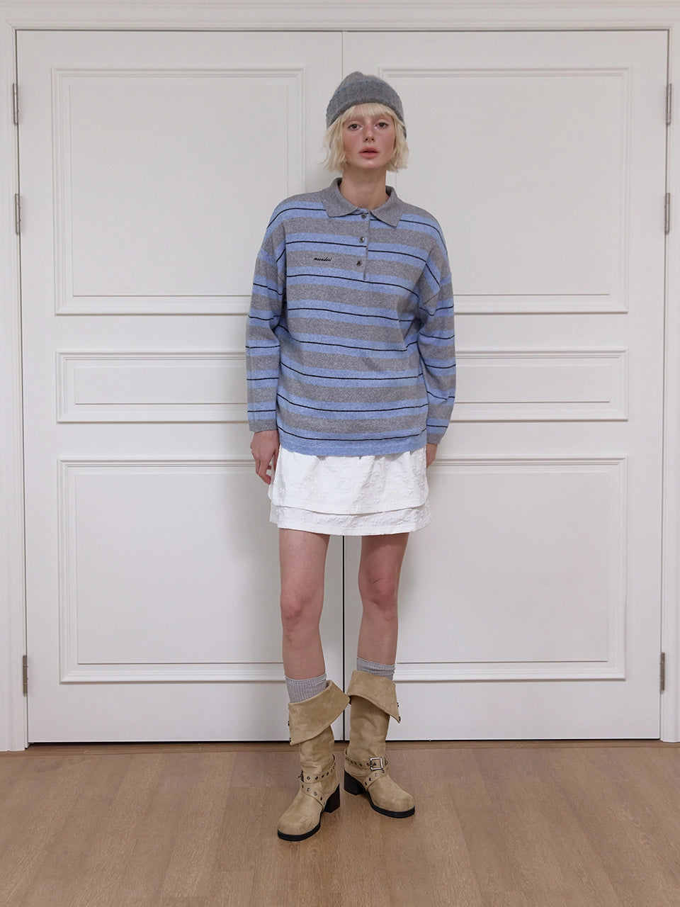 meenderi-fw-25-multi-stripe-collared-knit-top-grey-grey-s